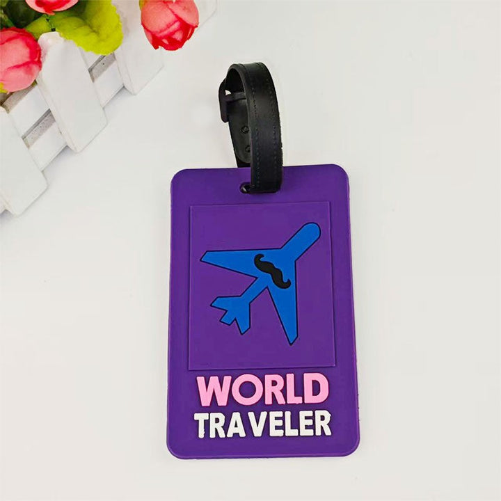 Unisex Travel-Themed Luggage Identifier Kalsten