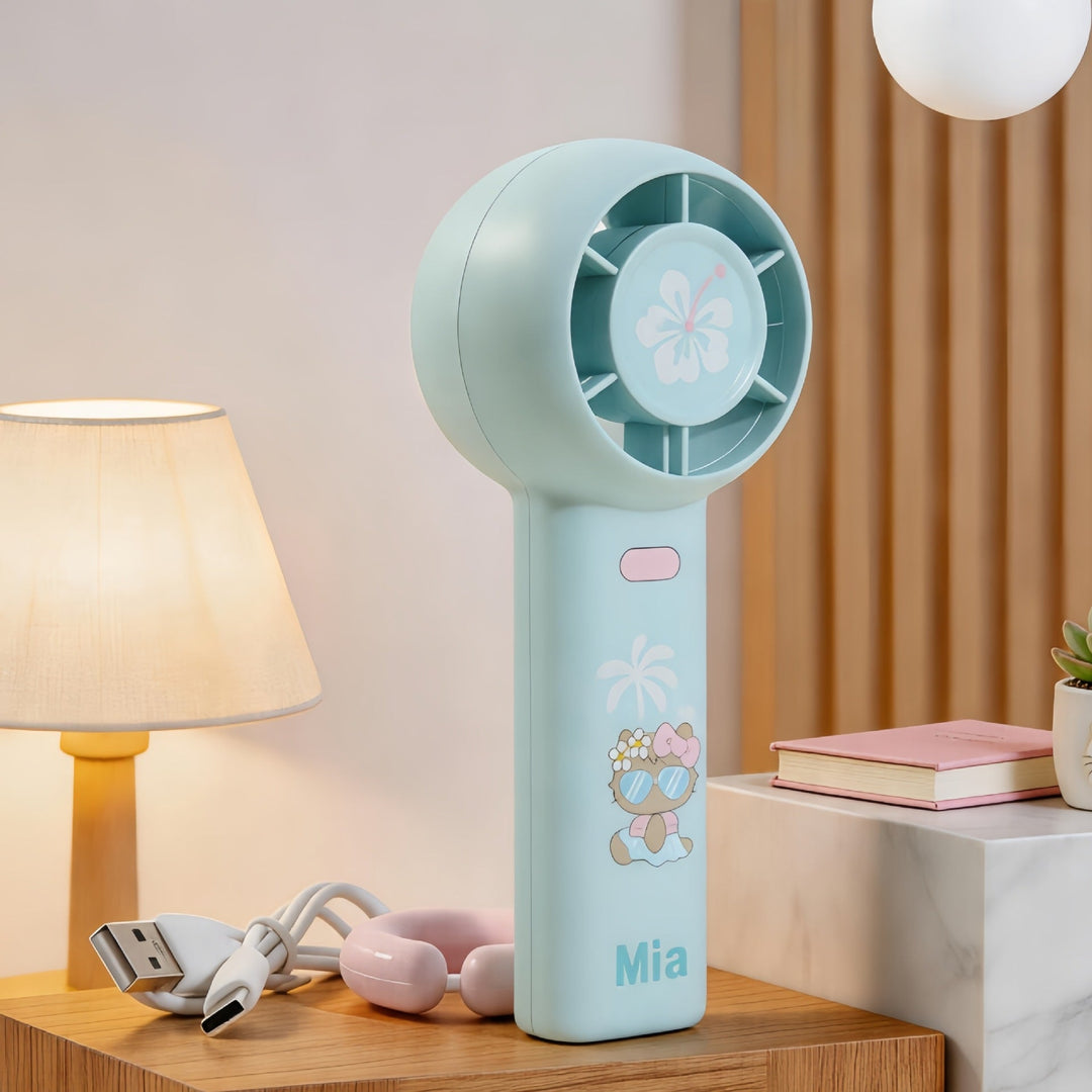 Portable Mini Fan with Creative Animal Designs Kalsten