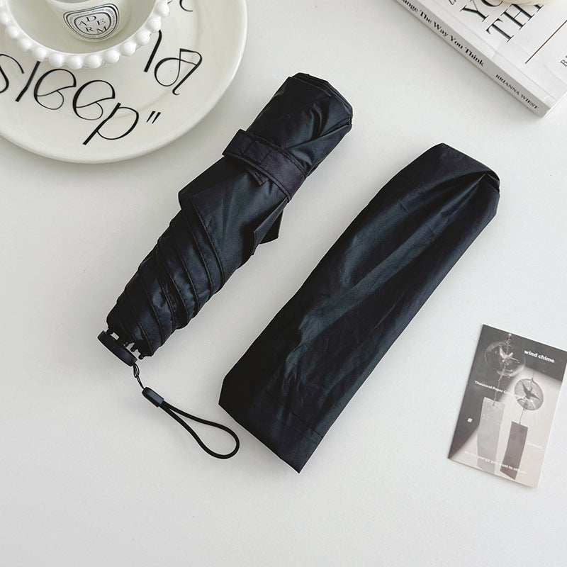Women portable folding umbrella with wind-resistant mechanism Kalsten