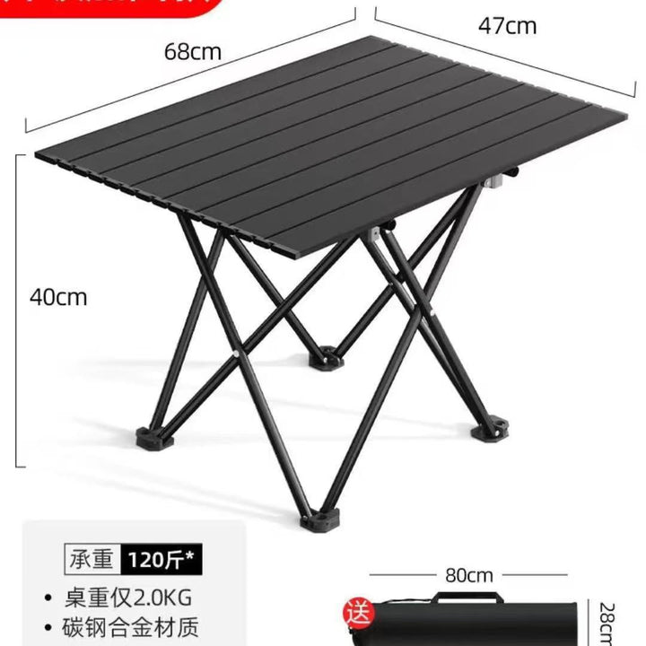 Women Folding Camping Table Kalsten