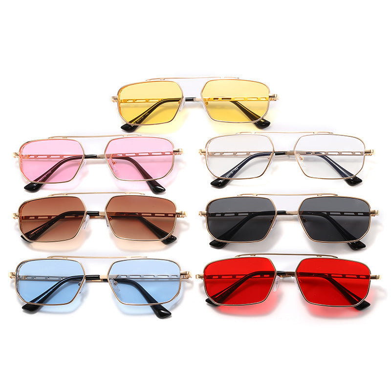Women's fashionable sunglasses in modern hexagon design Kalsten