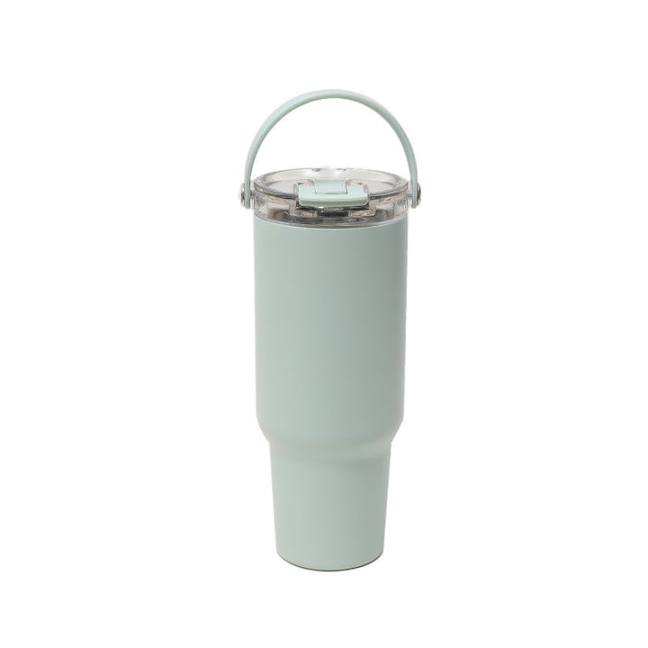 Women's insulated drinking cup with robust silicone grip and leak-proof lid Kalsten