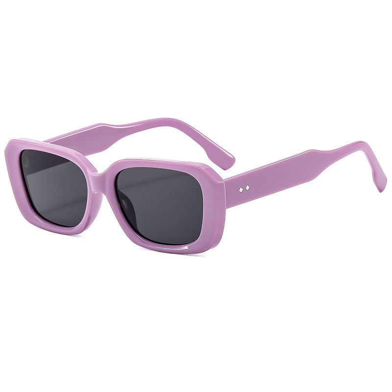 Women's large square sunglasses with robust frame and UV protection Kalsten