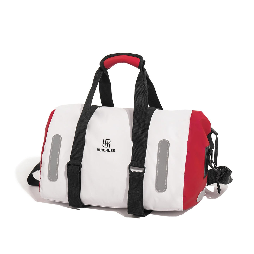 Sporty Fitness Duffel Bag With Reflective Accents Kalsten