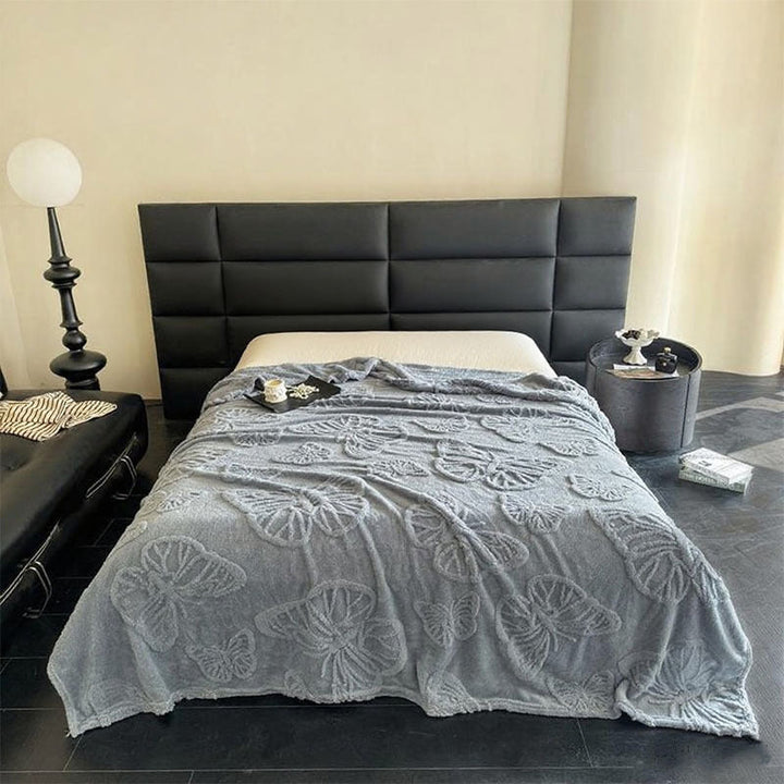 Ladies Luxurious Bedspread with Butterfly Pattern Kalsten