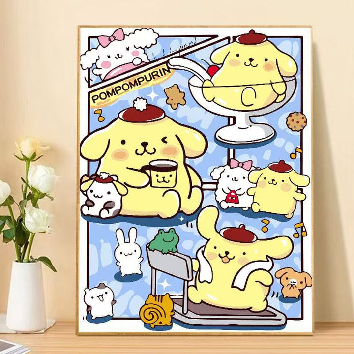 Cute Cartoon Character Art Print Kalsten