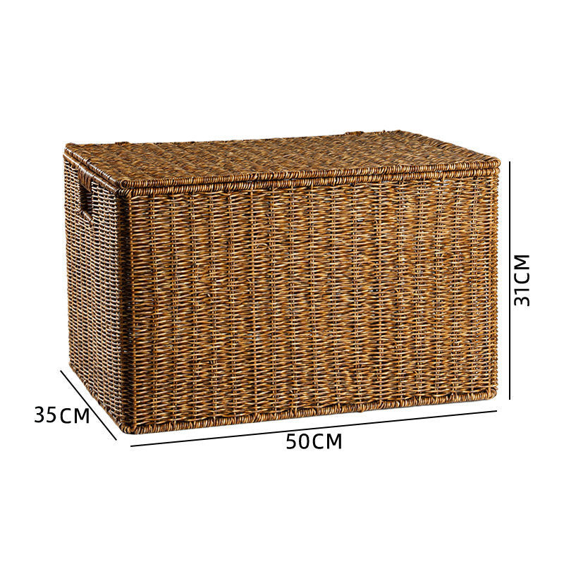 Woven Rectangular Storage Cube with Handles Kalsten