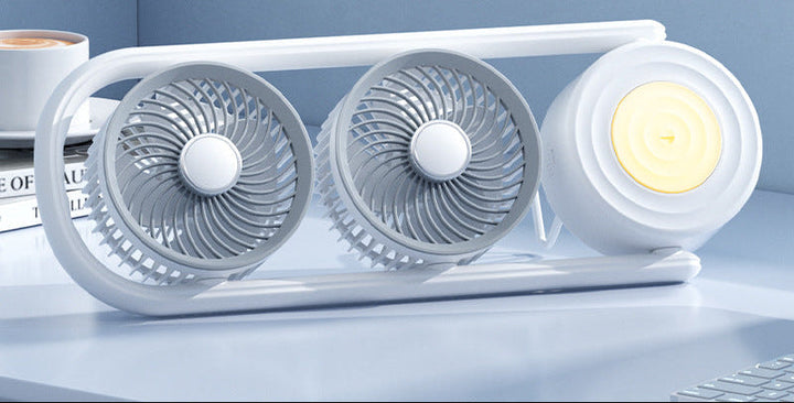 Ladies Portable Double Fan Kalsten