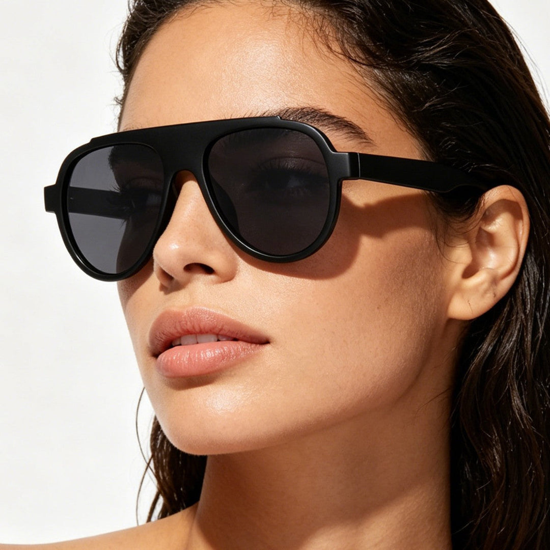 Ladies fashionable sunglasses in eye-catching animal print Kalsten