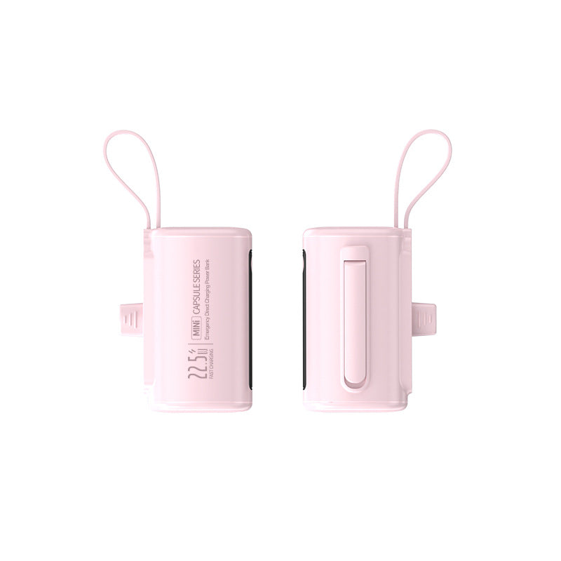 Portable power bank with innovative protective case and integrated USB-C connection Kalsten