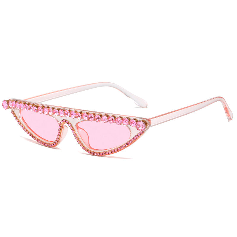 Women's Cat-Eye Sunglasses with Sparkling Stone Accents Kalsten