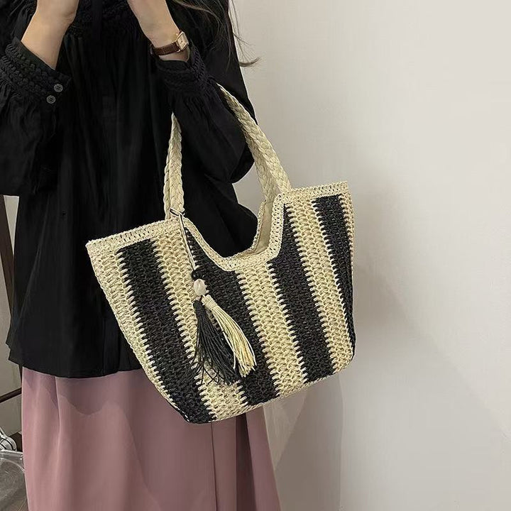 Large Hand-Knotted Shopper Kalsten