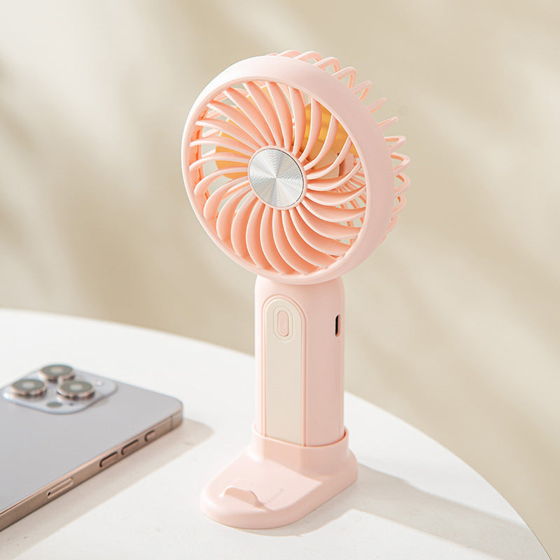 Unisex portable hand cooling fan with Peltier cooling module, stepless speed control and LED digital display Kalsten