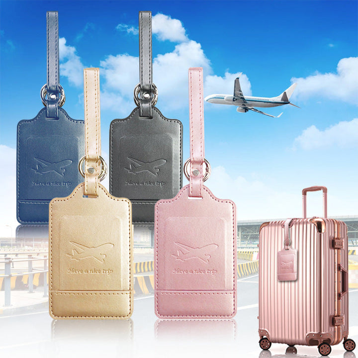 Premium PU Leather Travel Luggage Tag Kalsten