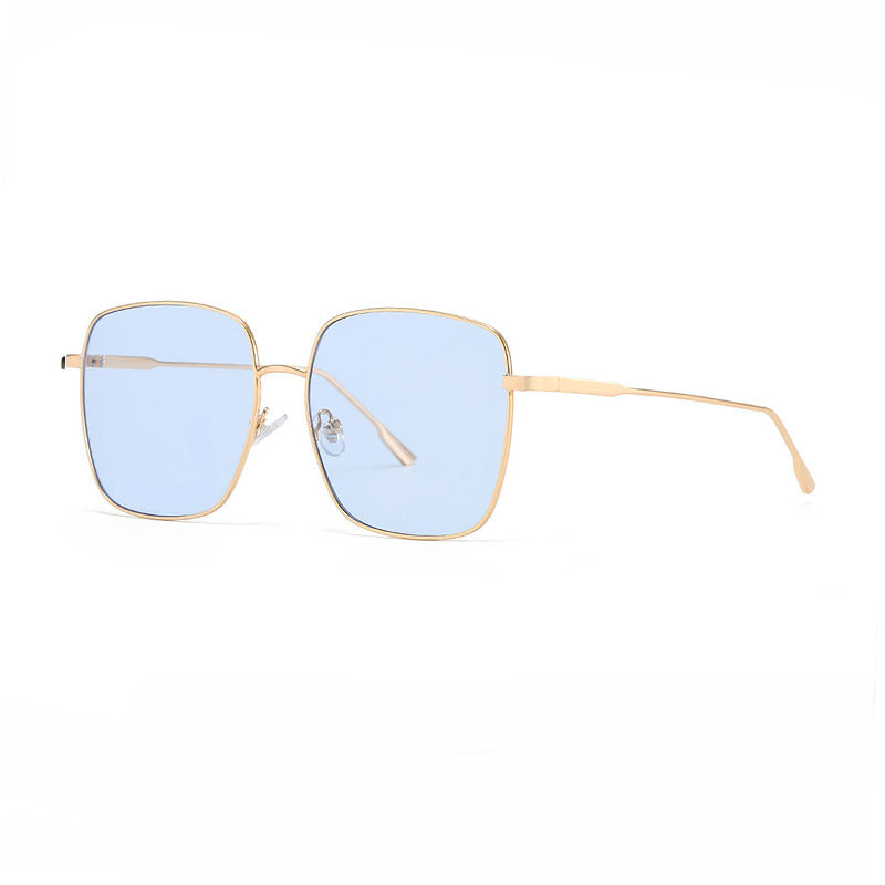 Women's sunglasses with modern square stainless steel frame and polarized lenses Kalsten