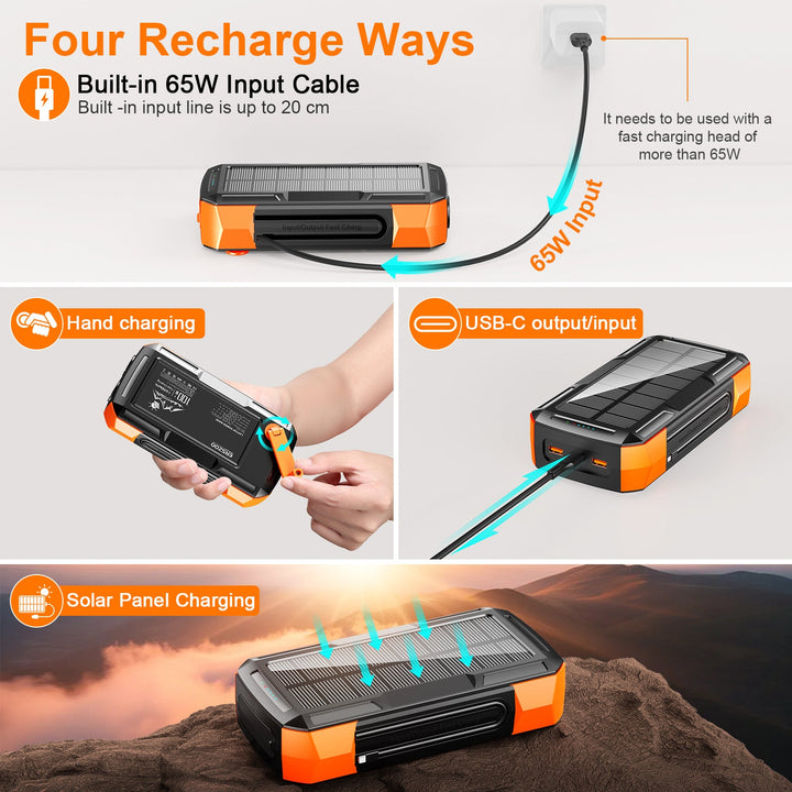 Portable Solar Power Bank Kalsten