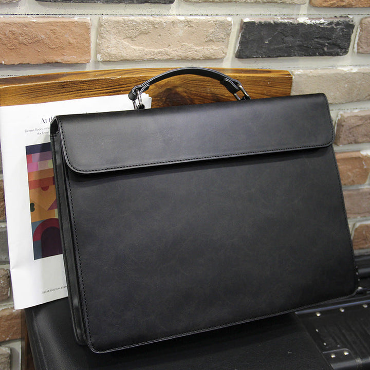 Briefcase Made of High-Quality Synthetic Leather Kalsten