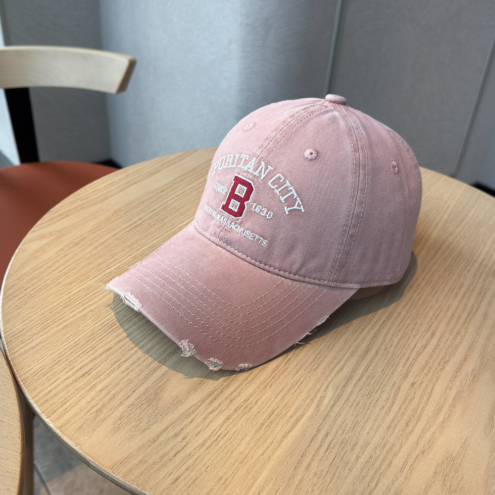 Men's Distressed Cotton Baseball Cap Kalsten 1784270269