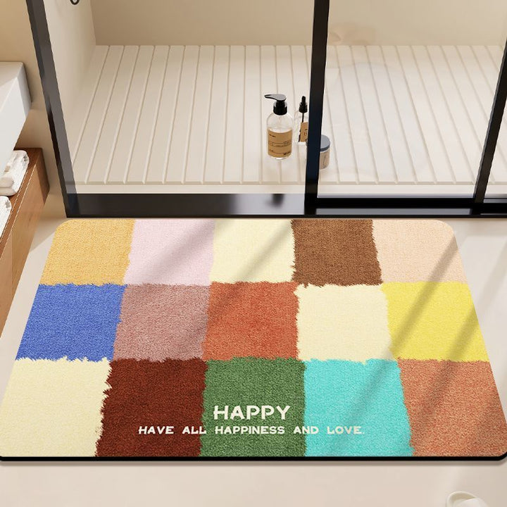 Cute Bear-Themed Bath Mat Kalsten