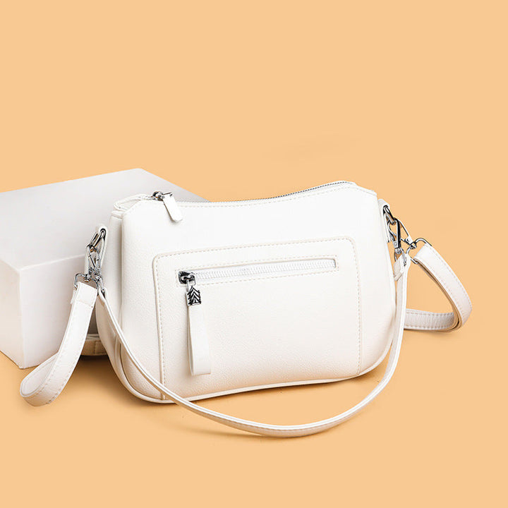 Casual Leather Crossbody Bag Kalsten