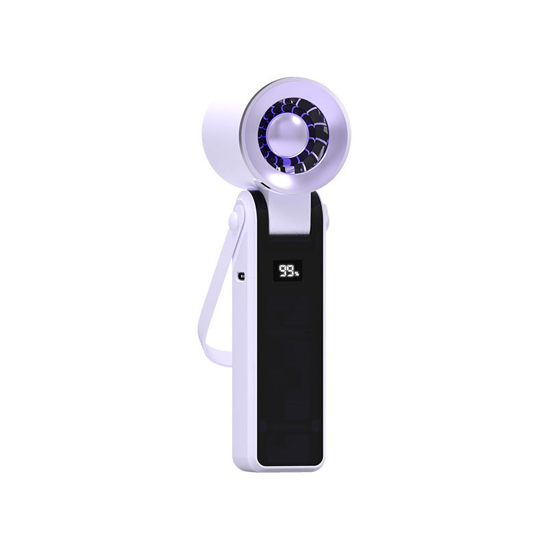 Women's Portable Hand Fan with LED Display Kalsten