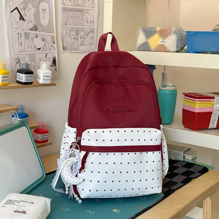 Charming Multi-Pocket School Backpack