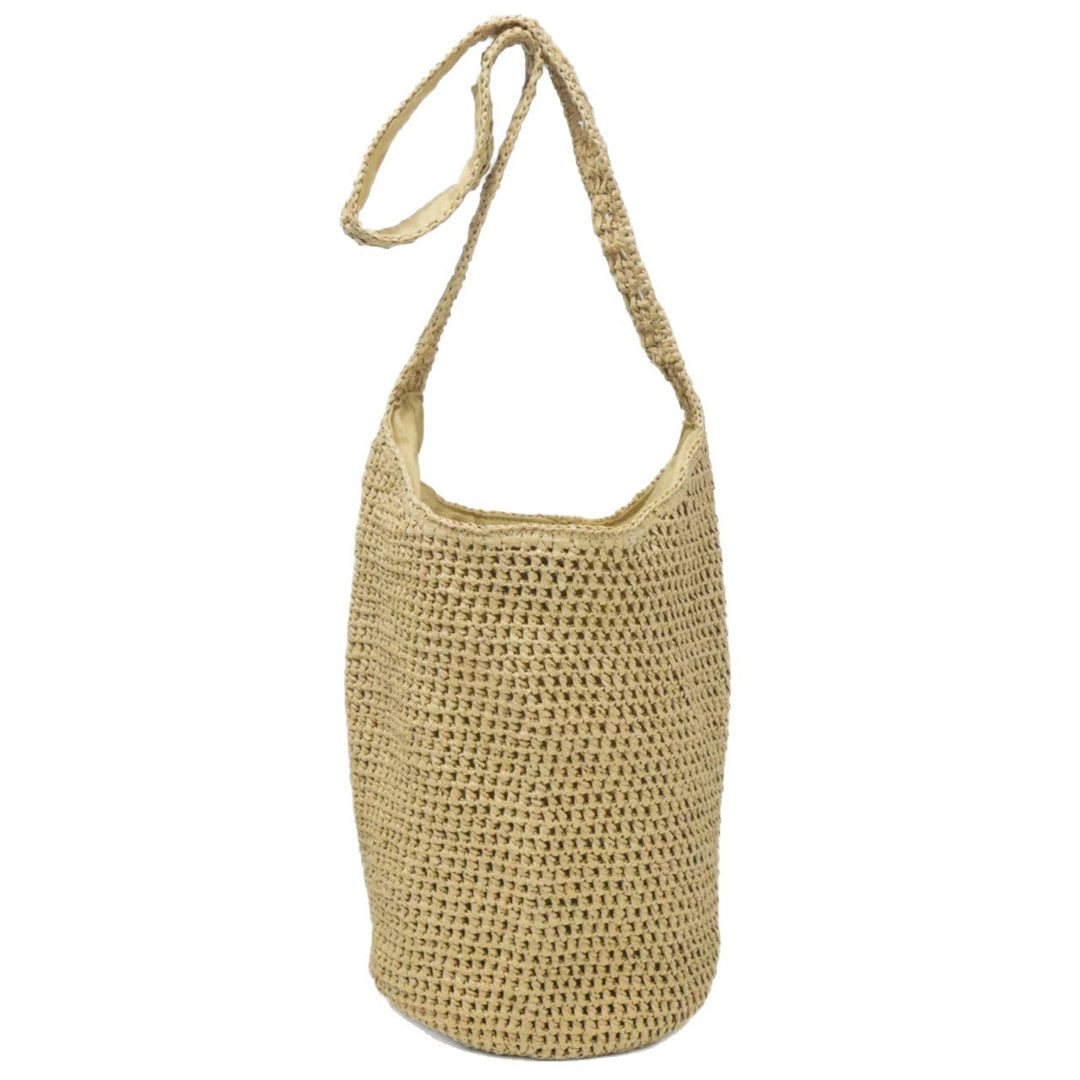 Hand-knotted shoulder bag with modern design Kalsten