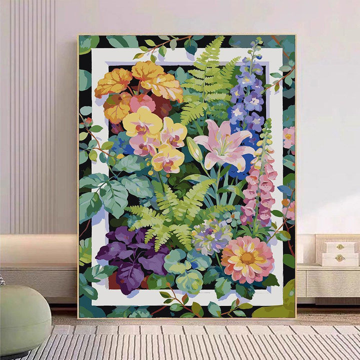 Floral Botanical Canvas Art Print Kalsten