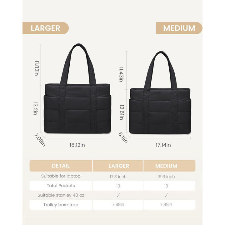 Padded everyday handbag with practical outer pockets Kalsten