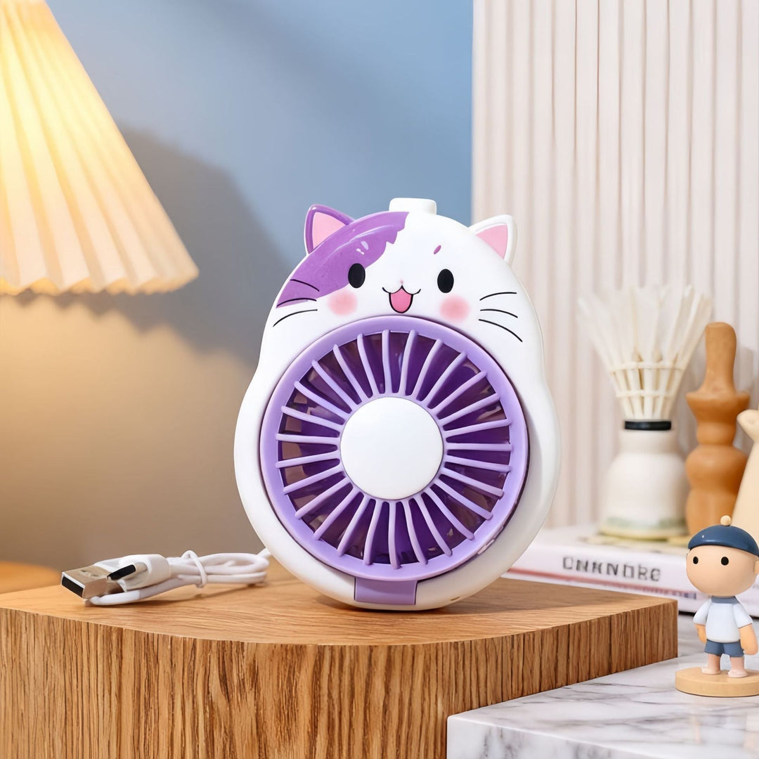 Ladies portable handheld fan with chicken design Kalsten