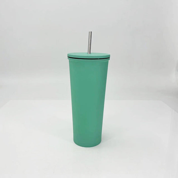 Ladies Drinking Cup with Stainless Steel Straw Kalsten