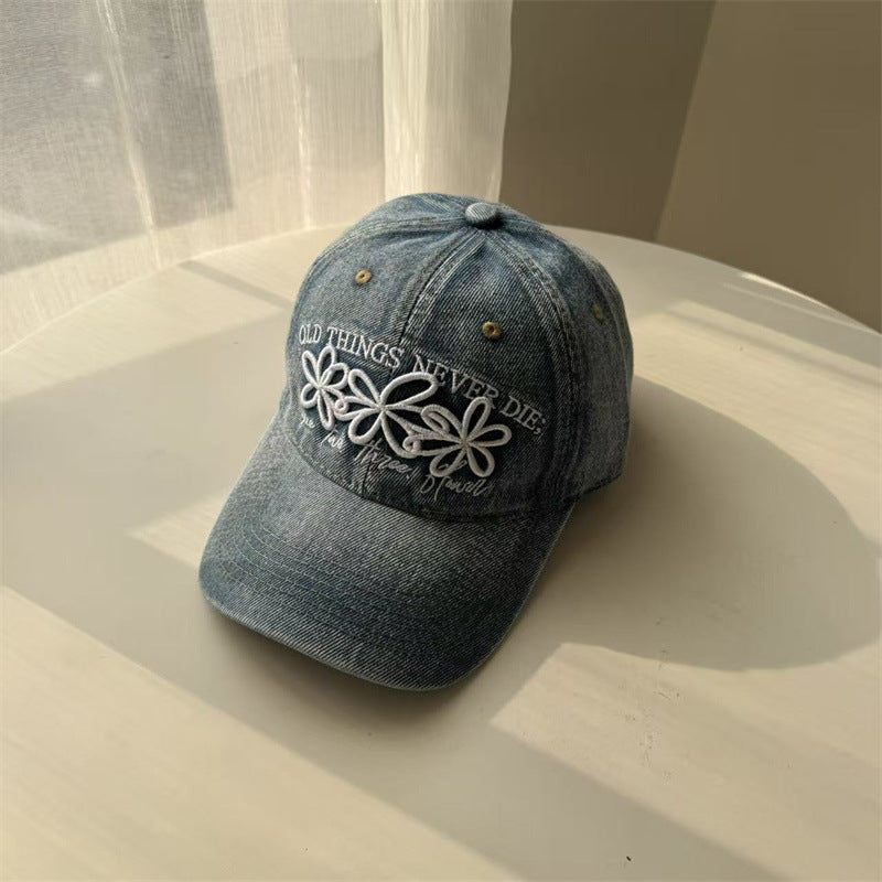 Women's Embroidered Floral Baseball Cap Kalsten 1783922211