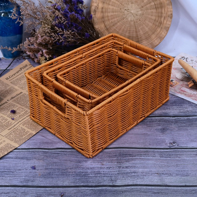 Ladies elegant woven storage basket set Kalsten