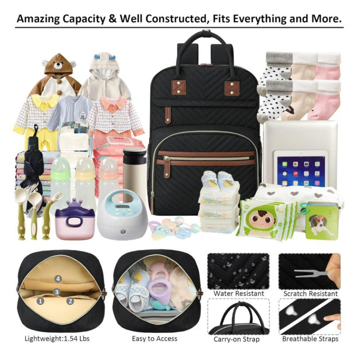 Multifunctional backpack with padded laptop compartment and organizer Kalsten