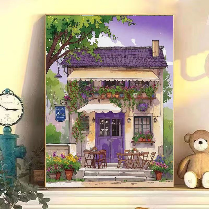 Urban Café Landscape Wall Art Kalsten