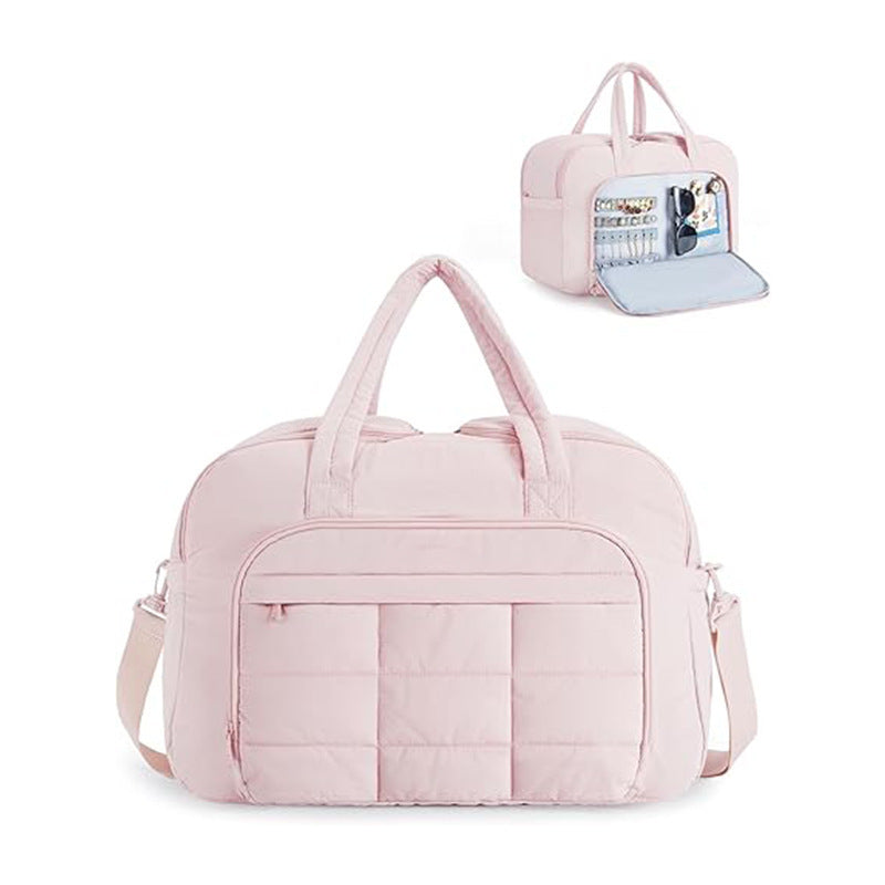 Cosmetic transport bag with multiple storage compartments Kalsten