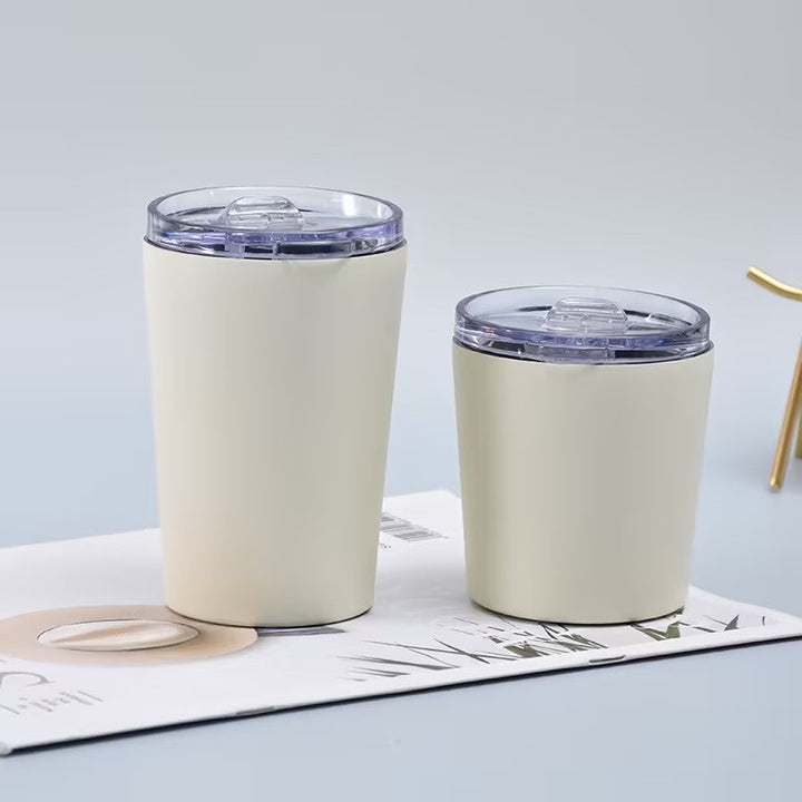 Women’s insulated cup with elegant lid and ergonomic handle Kalsten