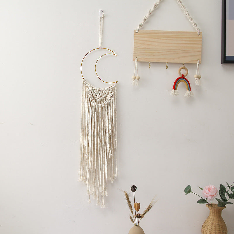 Macramé Moon Wall Hanging Acalora