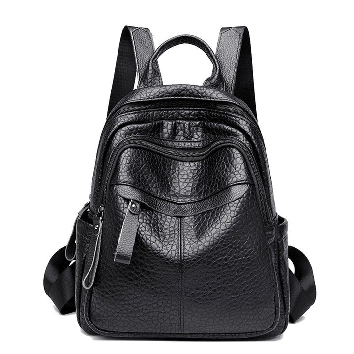 Multi-Compartment Textured Backpack Kalsten
