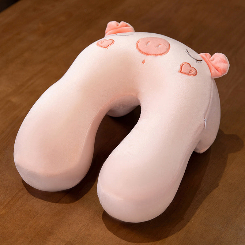 Neck support pillow with playful animal design Kalsten