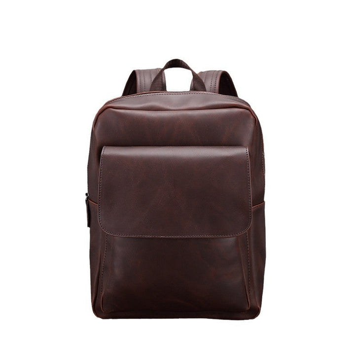 Elegant Backpack Made of High-Quality Faux Leather with Multifunctional Compartments Kalsten