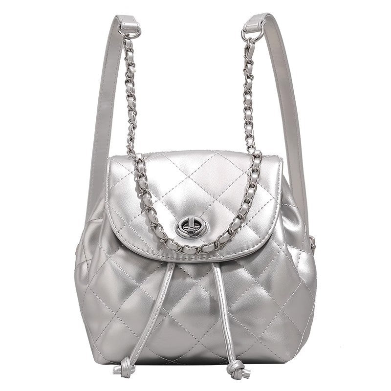 Stylish Quilted Mini Backpack Kalsten