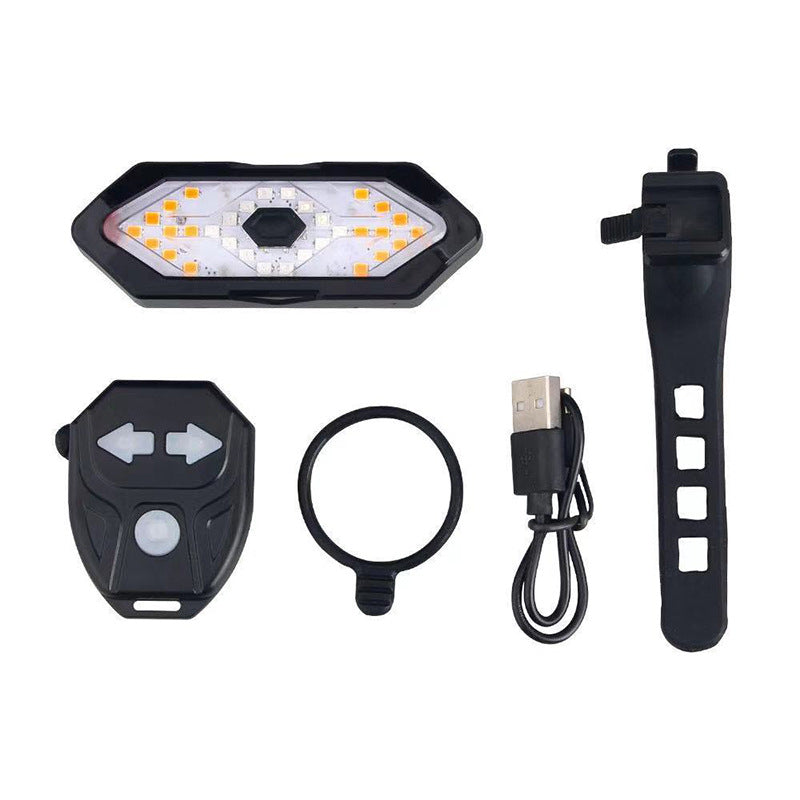 USB Rechargeable Smart Bicycle Safety Light Kalsten