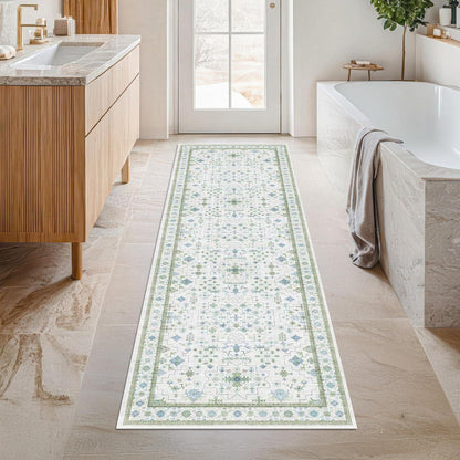 Vintage Floral Runner Carpet Acalora