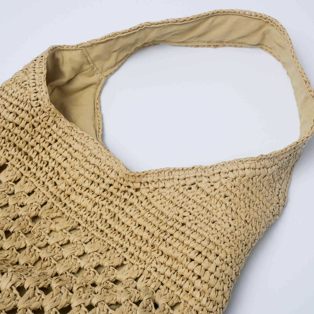 Handbag with Knitted Design Kalsten