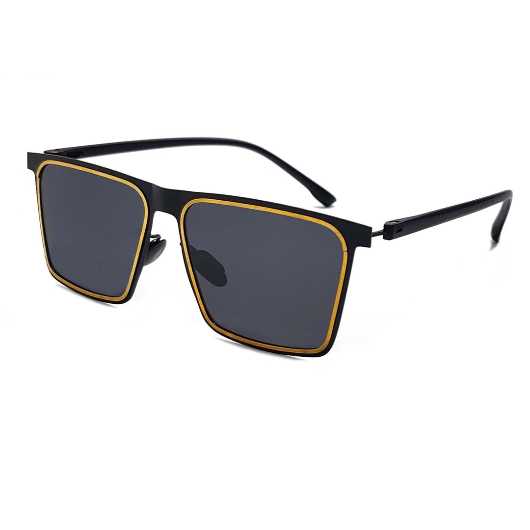 Men's modern rectangular sunglasses Kalsten