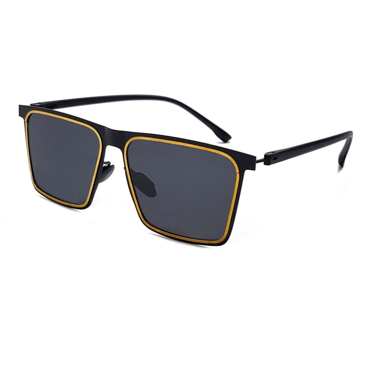 Men's modern rectangular sunglasses Kalsten