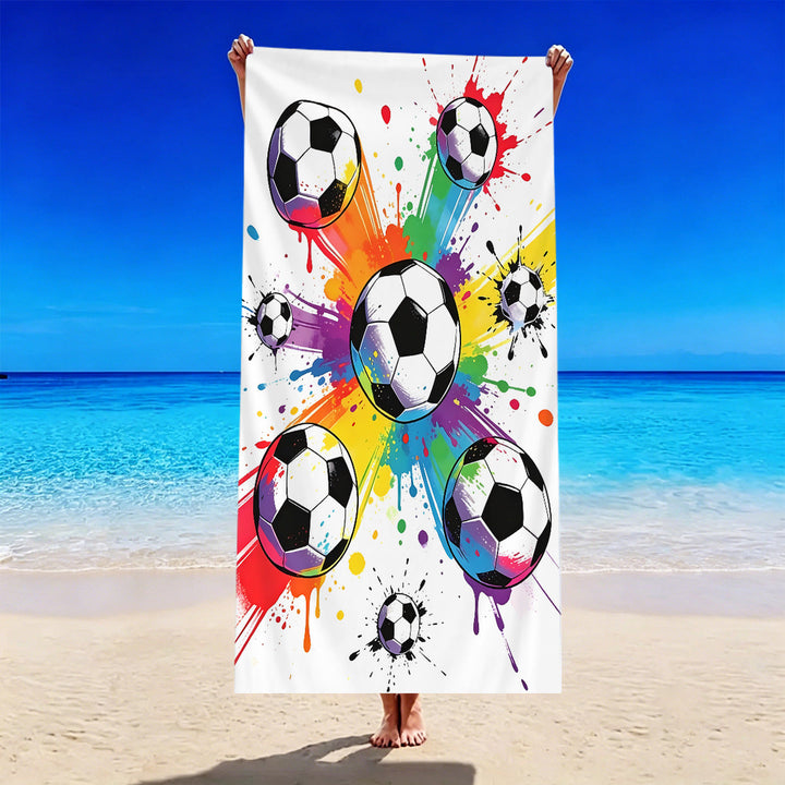 Football-themed beach towel Kalsten