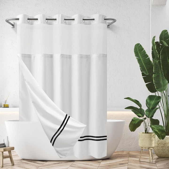 Modern Minimalist Shower Curtain Kalsten