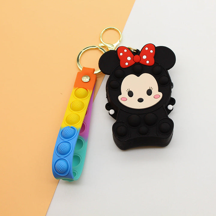 Women's Keychain with Pop It Design Kalsten
